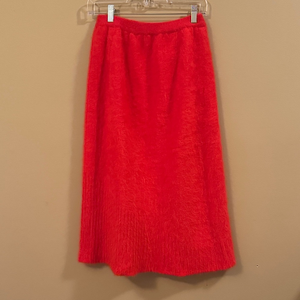 Mohair maxi skirt